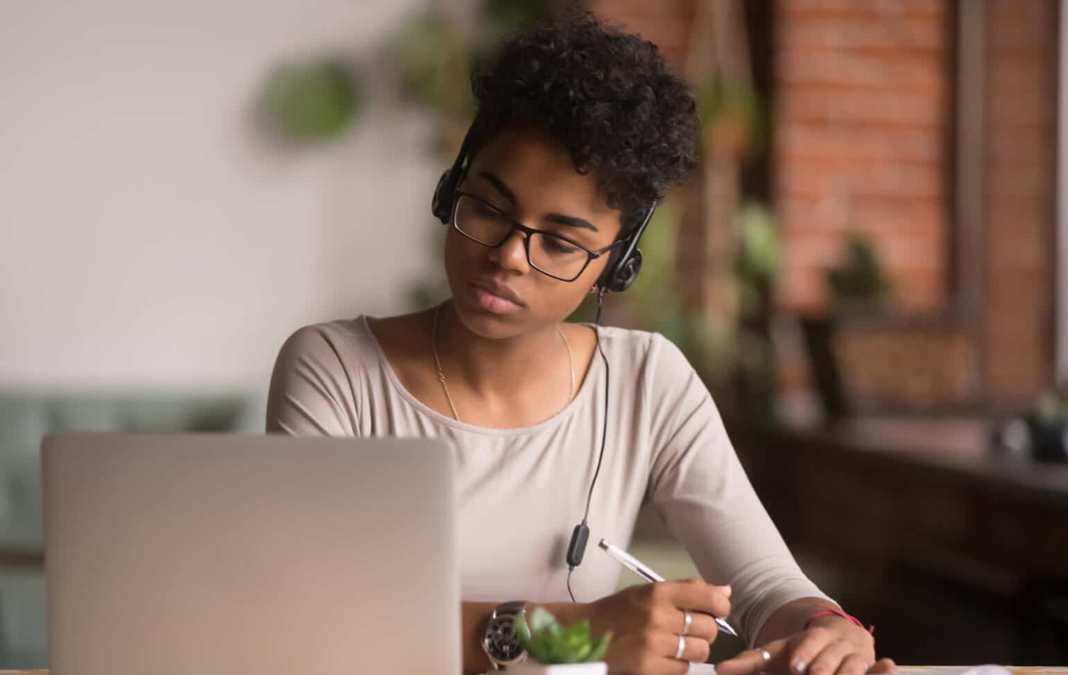 Student learning online